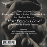 Blaze Feat. Barbara Tucker – Most Precious Love