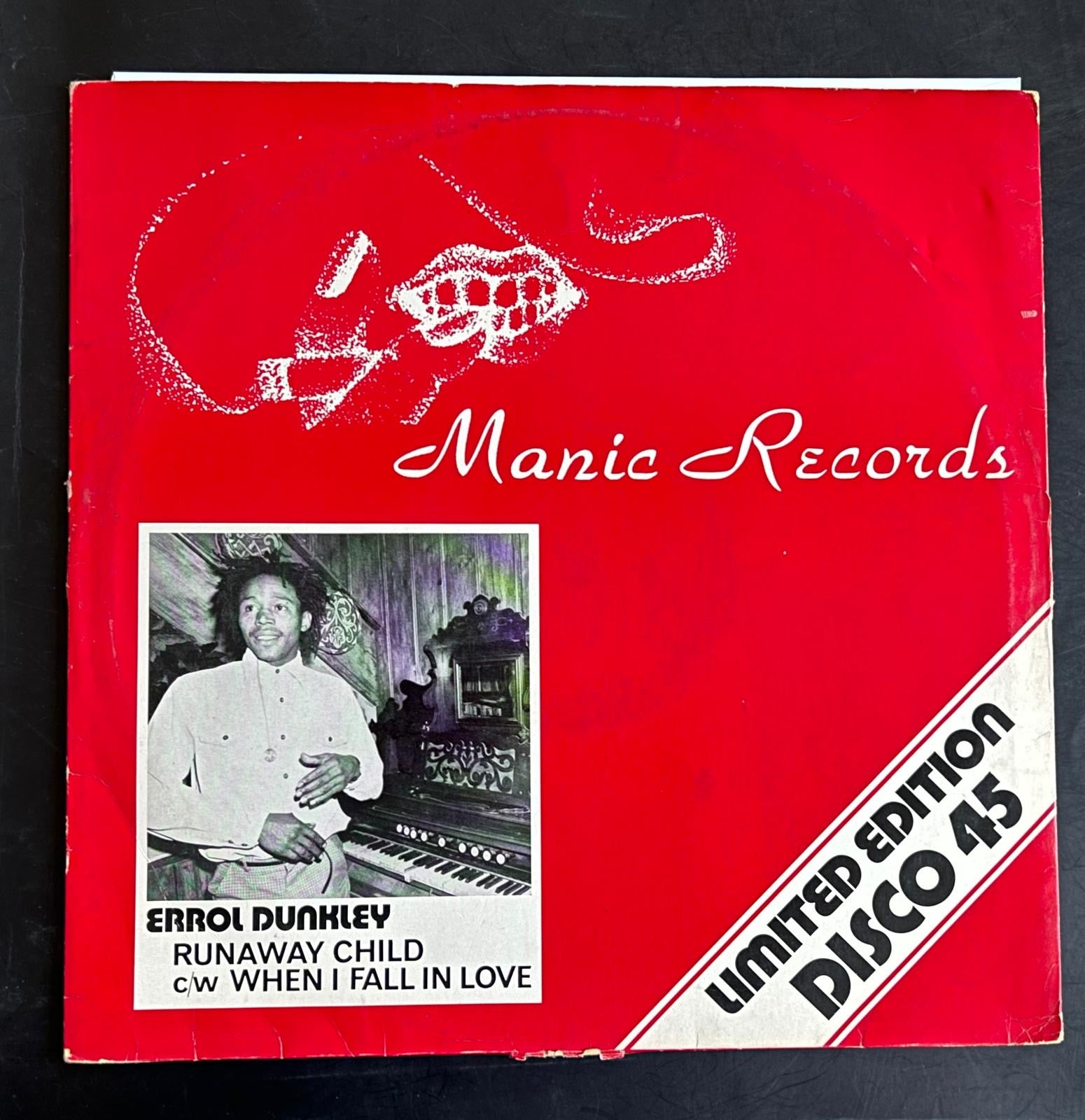 Errol Dunkley 'Runaway Child' 12"
