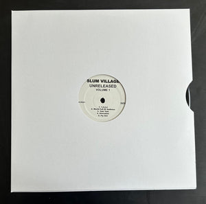 Slum Village 'Unreleased Volume 1' 12"