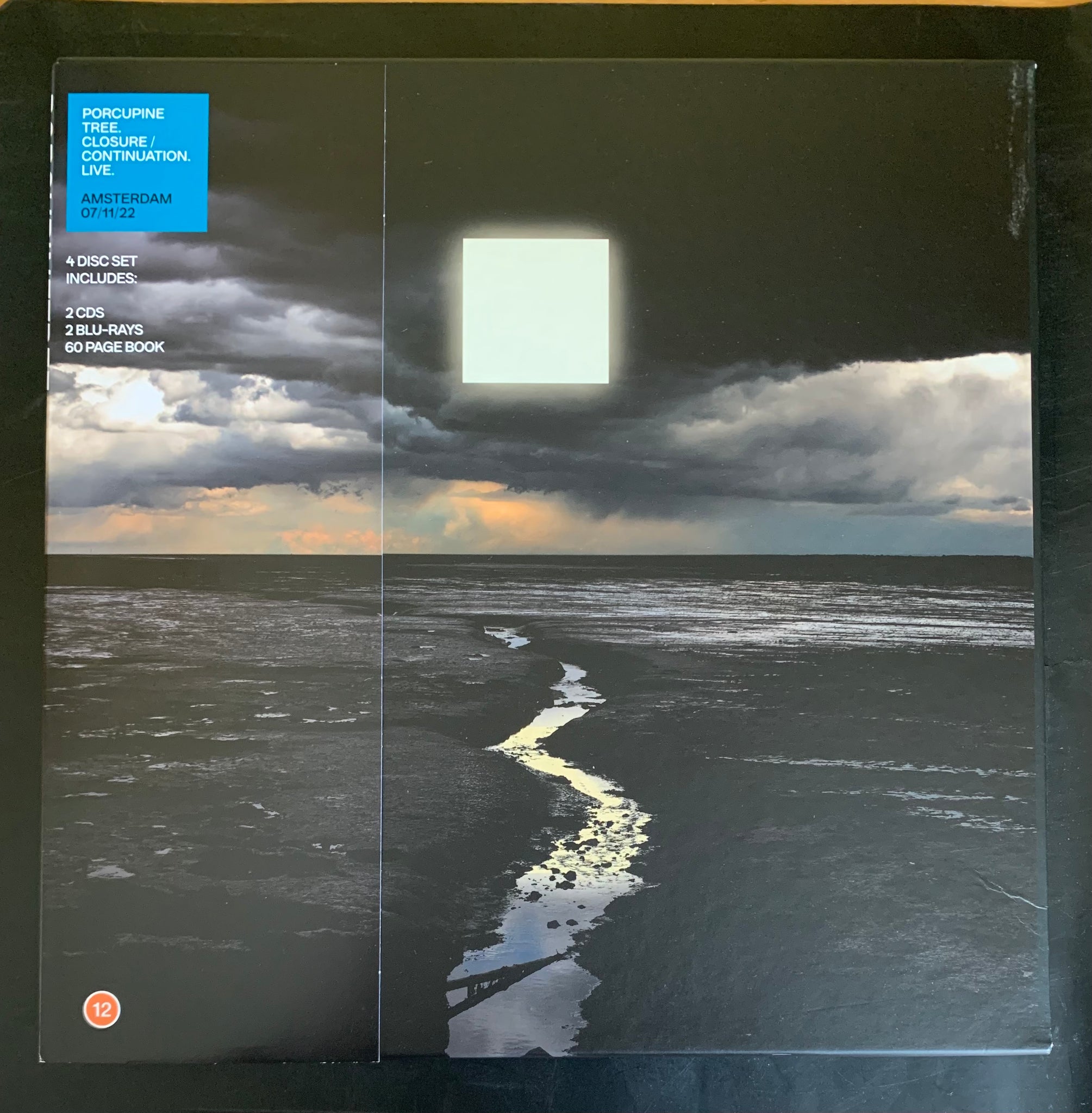 Porcupine Tree – Closure / Continuation.Live. Amsterdam 07/11/22 CD/Blu‑Ray Box Set