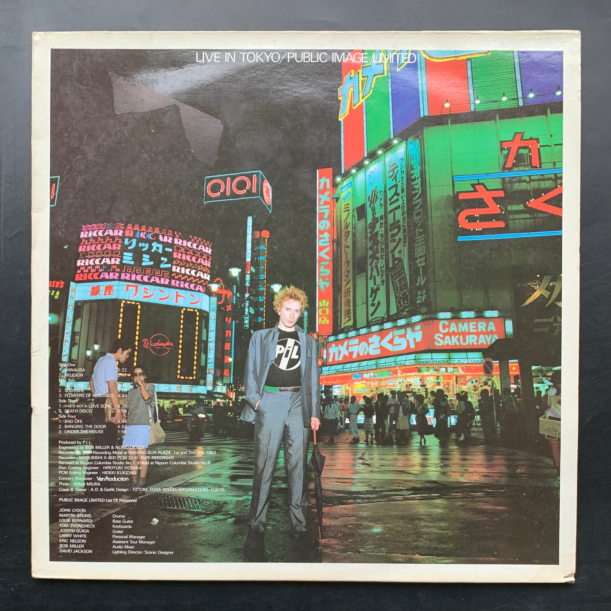 Public Image Limited- Live in Tokyo LP