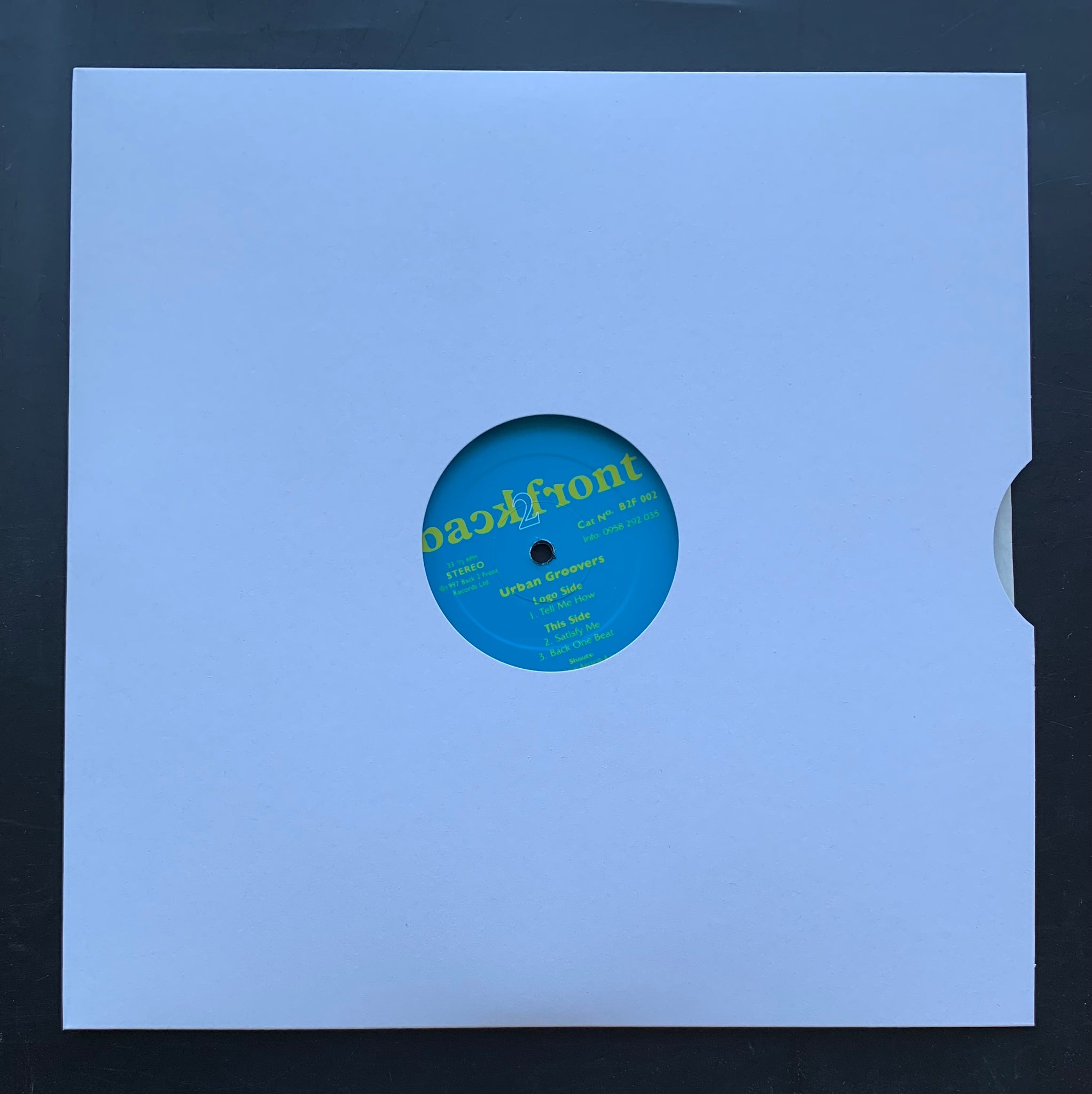 Urban Groovers 'Tell me How' 12"