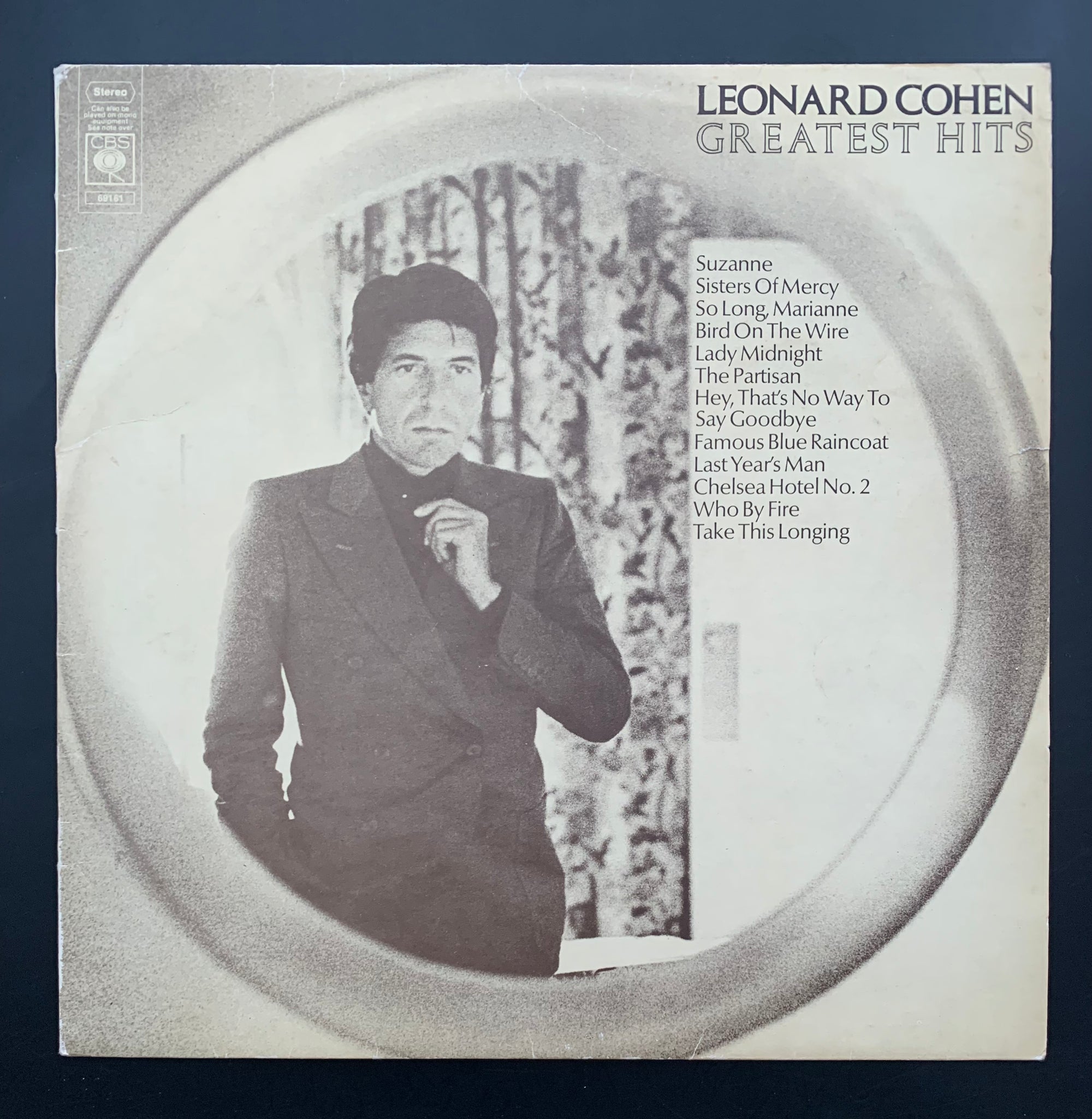 Leonard Cohen 'Greatest Hits' LP