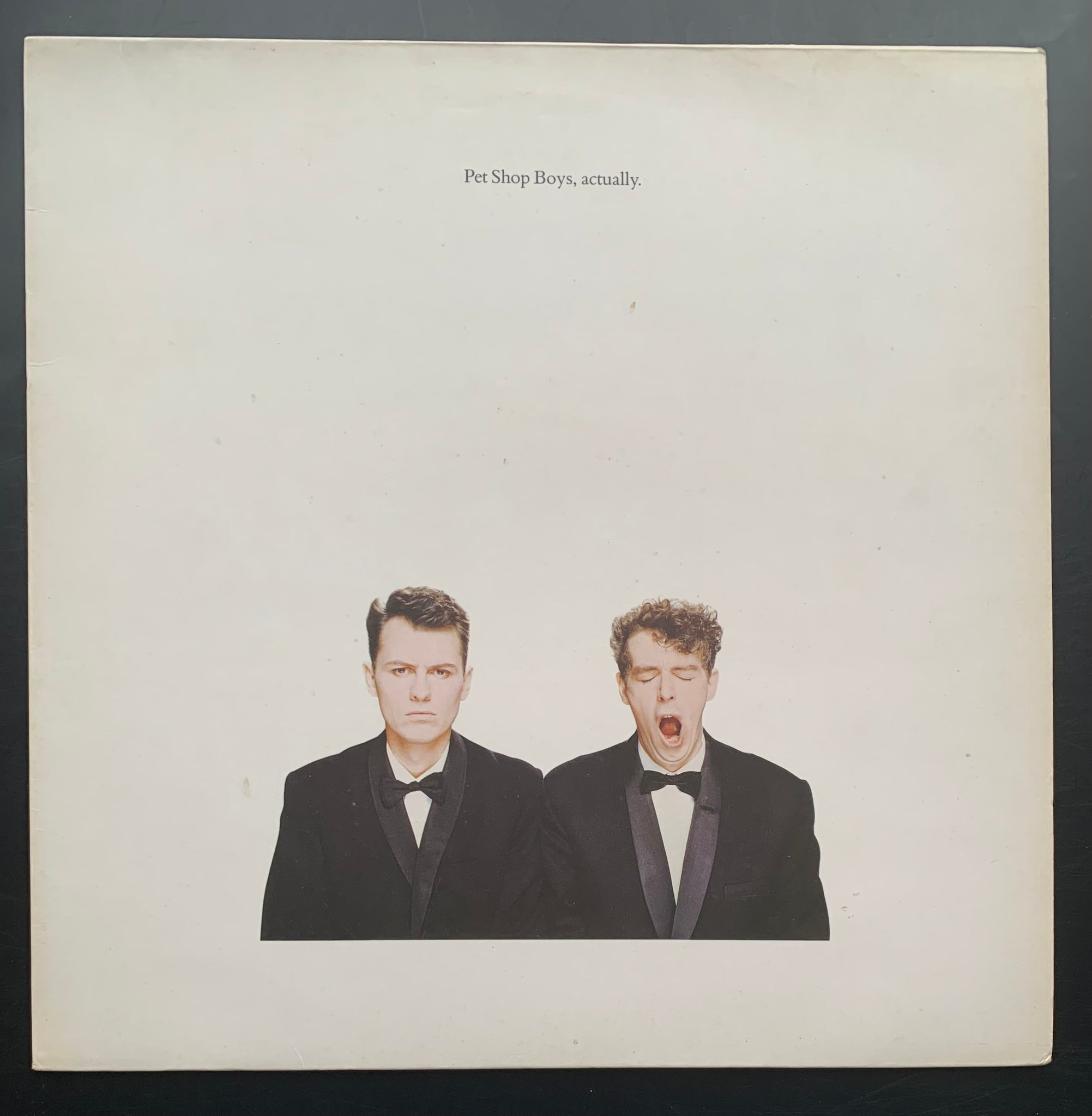 Pet Shop Boys 'Actually' LP