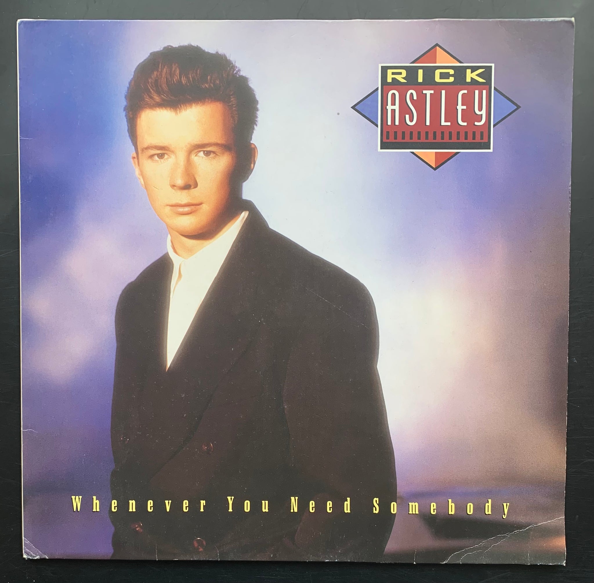 Rick Astley 'Whenever you Need Somebody' LP