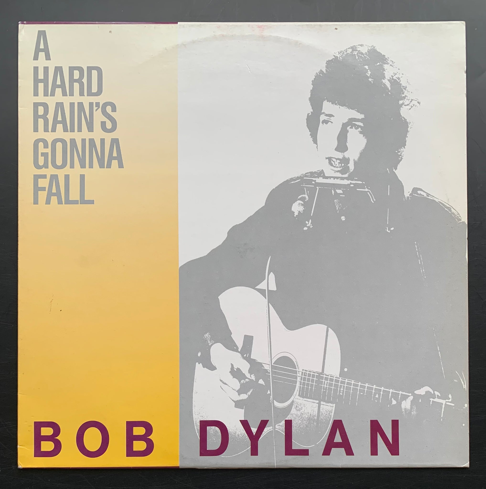 Bob Dylan 'A Hard Rain's Gonna Fall' LP