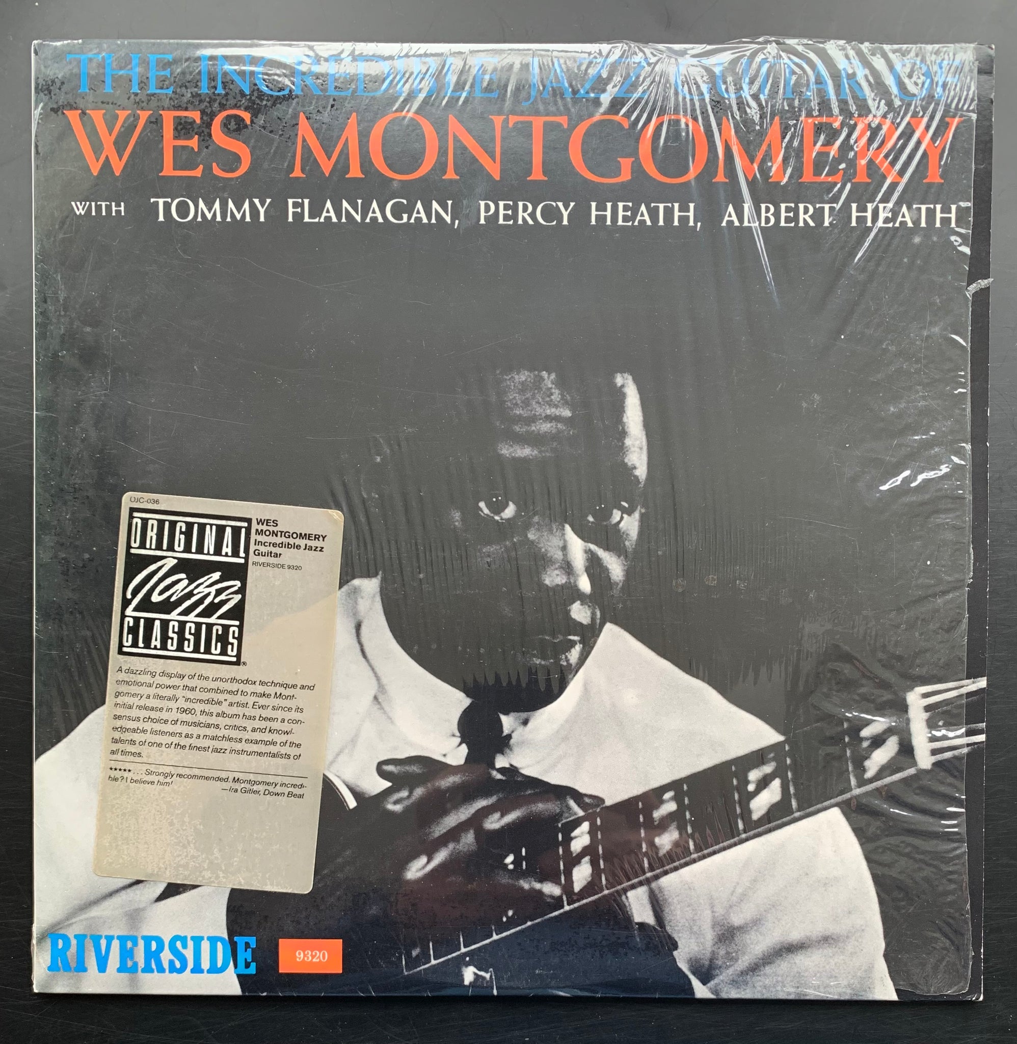 Wes Montgomery 'The Incredible Jazz Guitar of Wes Montgomery' LP