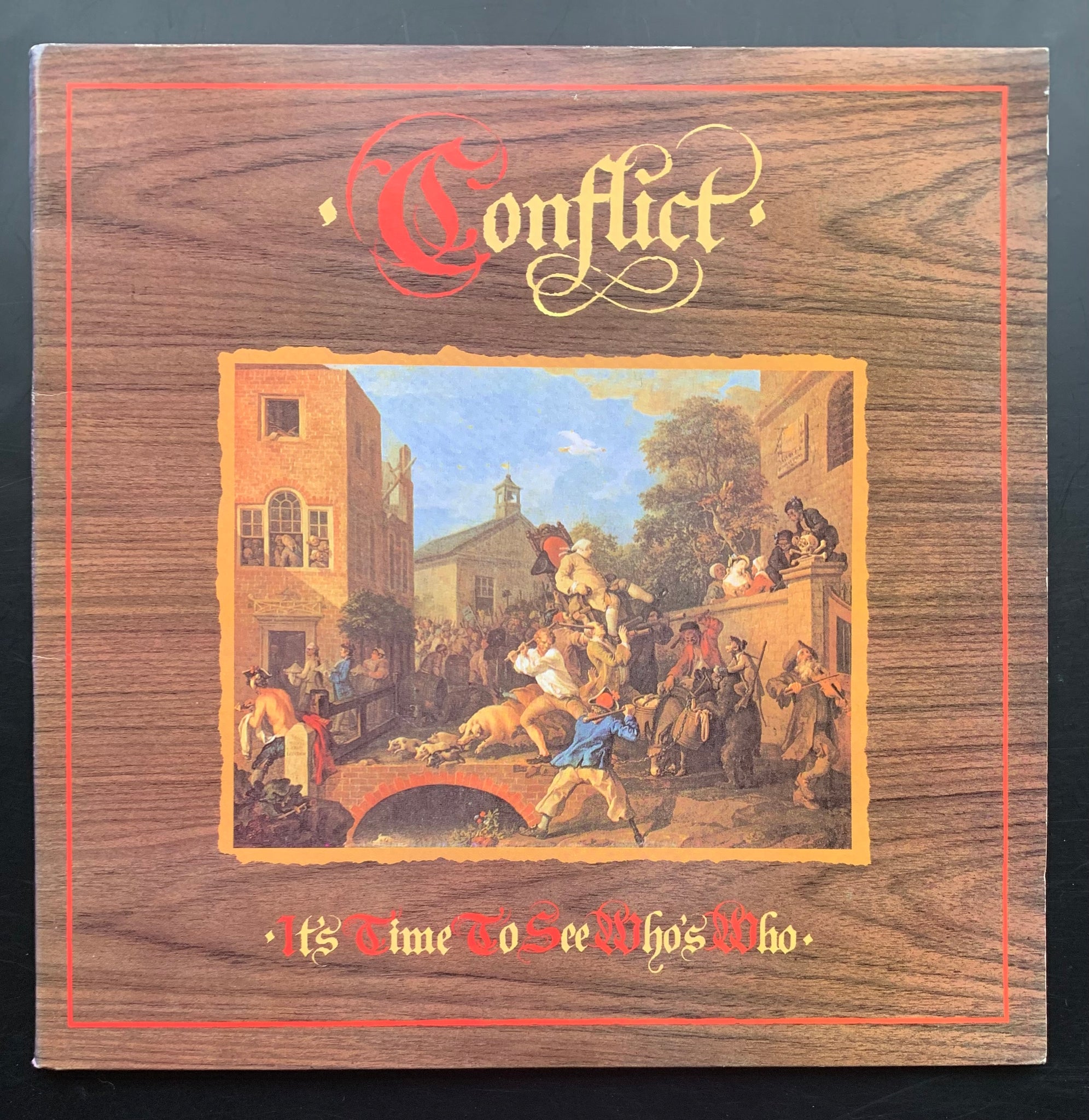 Conflict 'It's Time to See Who's Who' LP