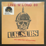 UK Subs 'Live'n'Loud 89' NEW and SEALED LP