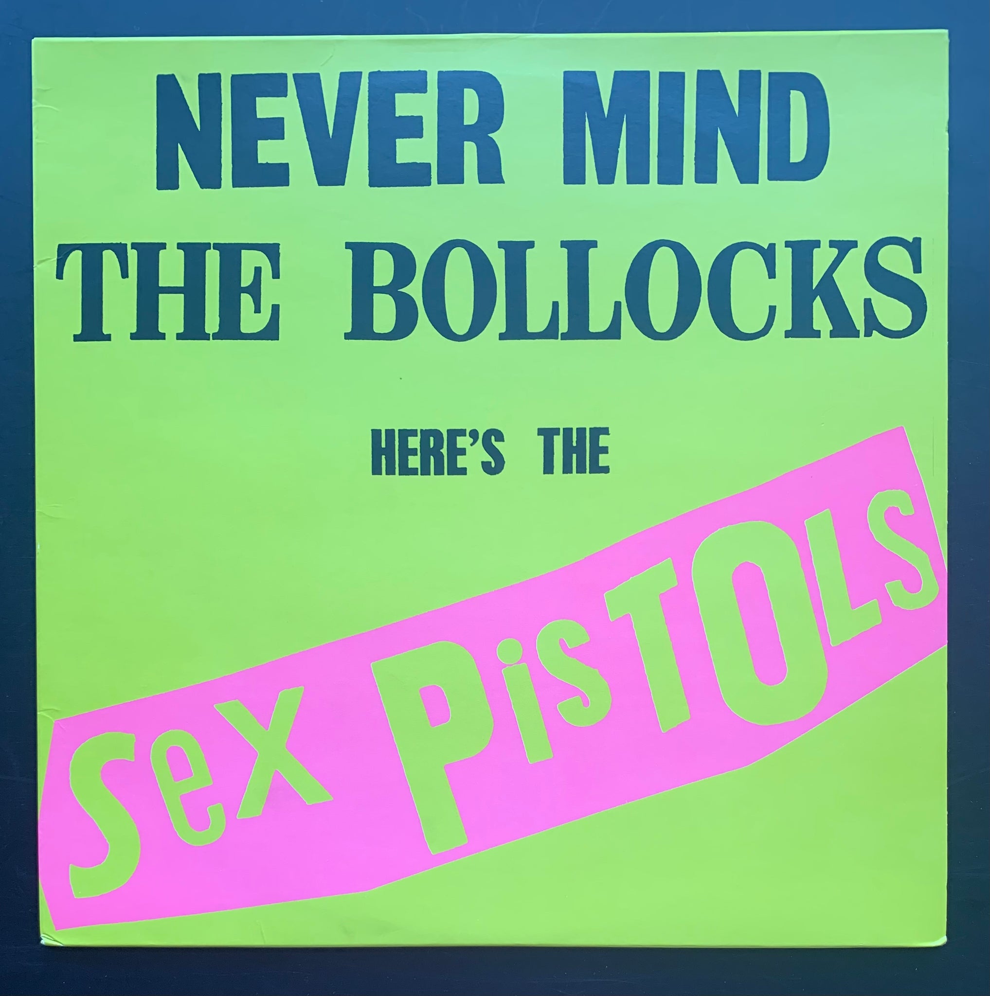 The Sex Pistols 'Never Mind the Bollocks' LP