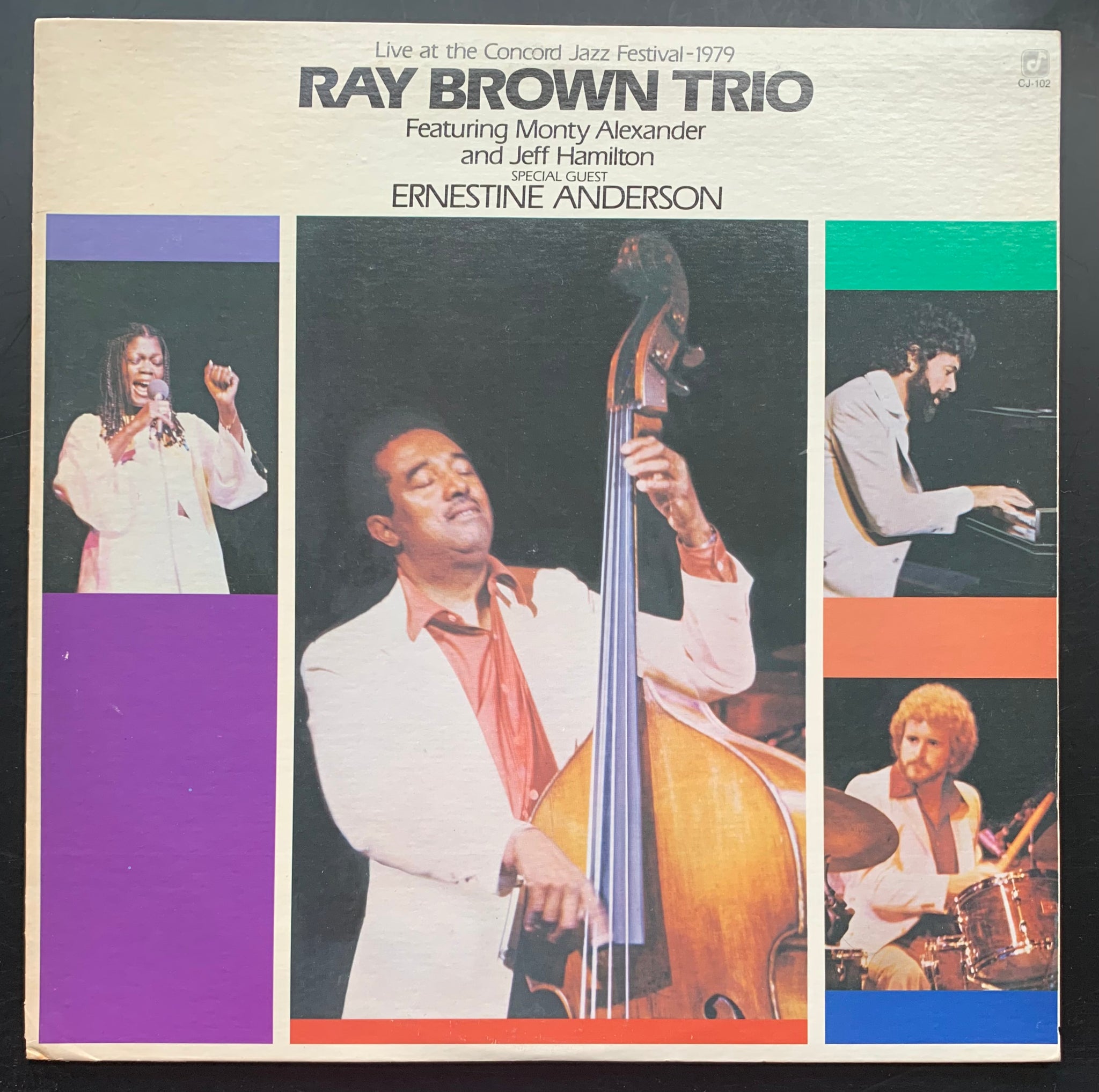 Ray Brown Trio 'Live at The Concord Jazz Festival 1979' LP