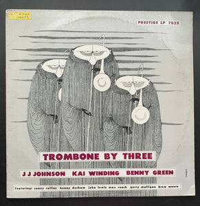 JJ Johnson, Kay Winding & Benny Green 'Trombone by Three' LP