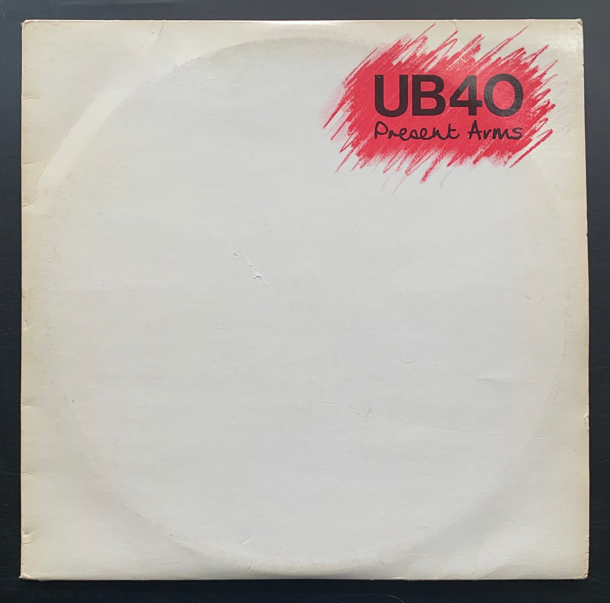 UB40 'Present Arms' LP with 12" single