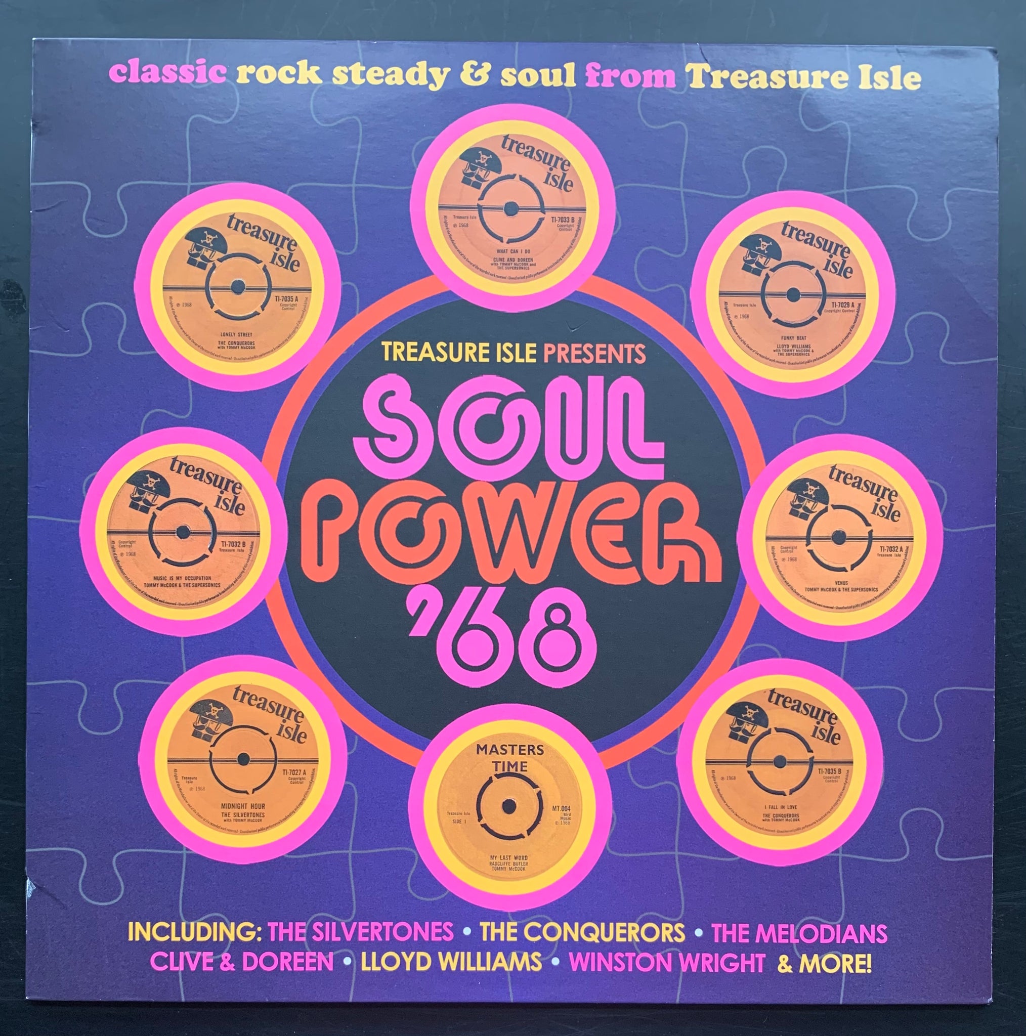 Various Artists 'Treasure Isle Presents Soul Power '68' LP