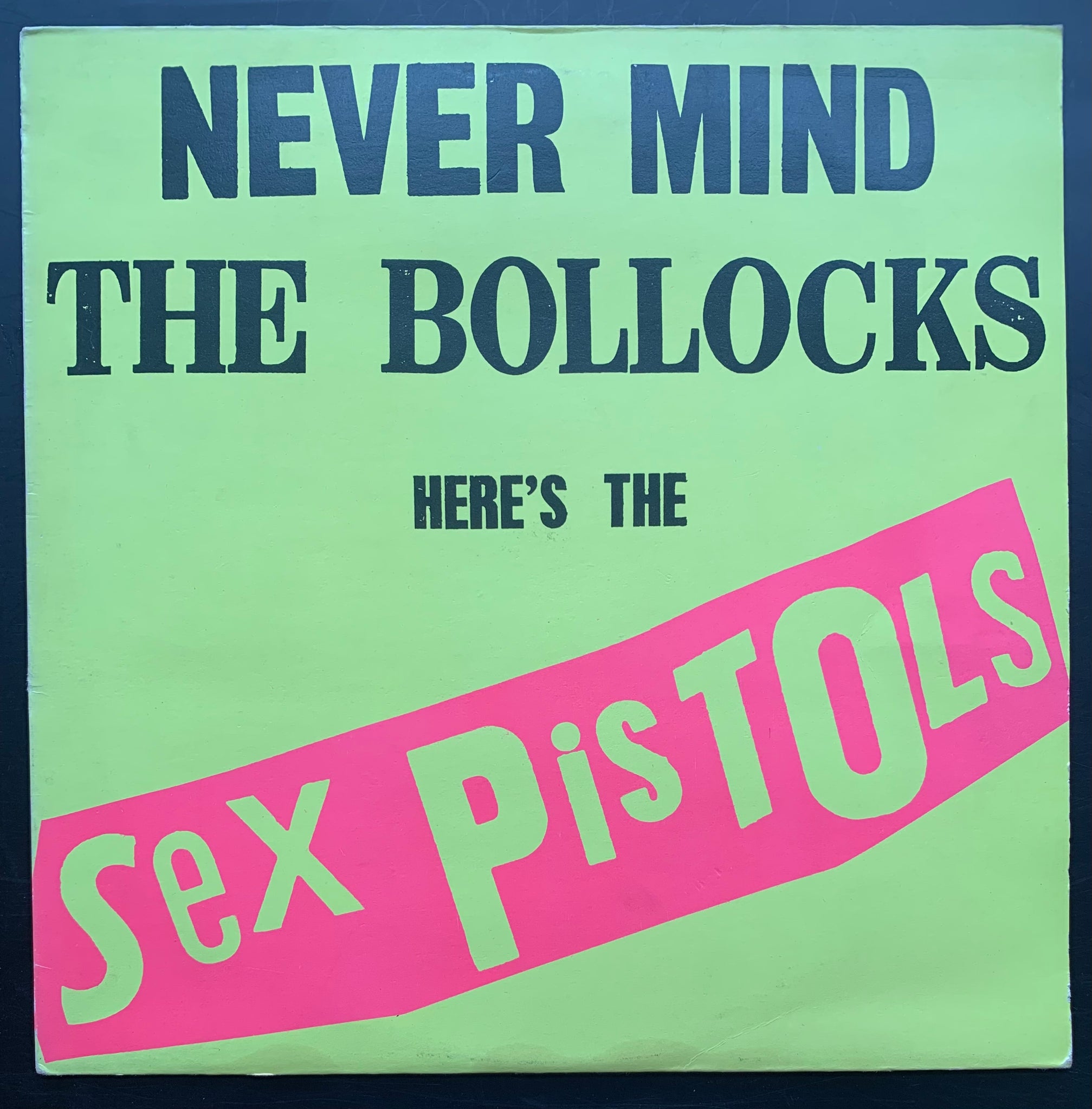 The Sex Pistols 'Never Mind the Bollocks' LP
