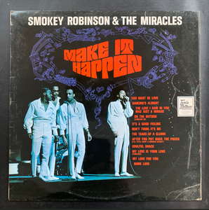 Smokey Robinson & The Miracles 'Make it Happen' LP