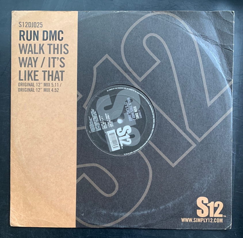 Run DMC 'Walk This way/ It's Like That' 12"
